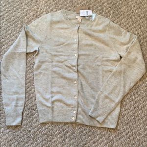 NWT J Crew Cashmere Cardigan, M